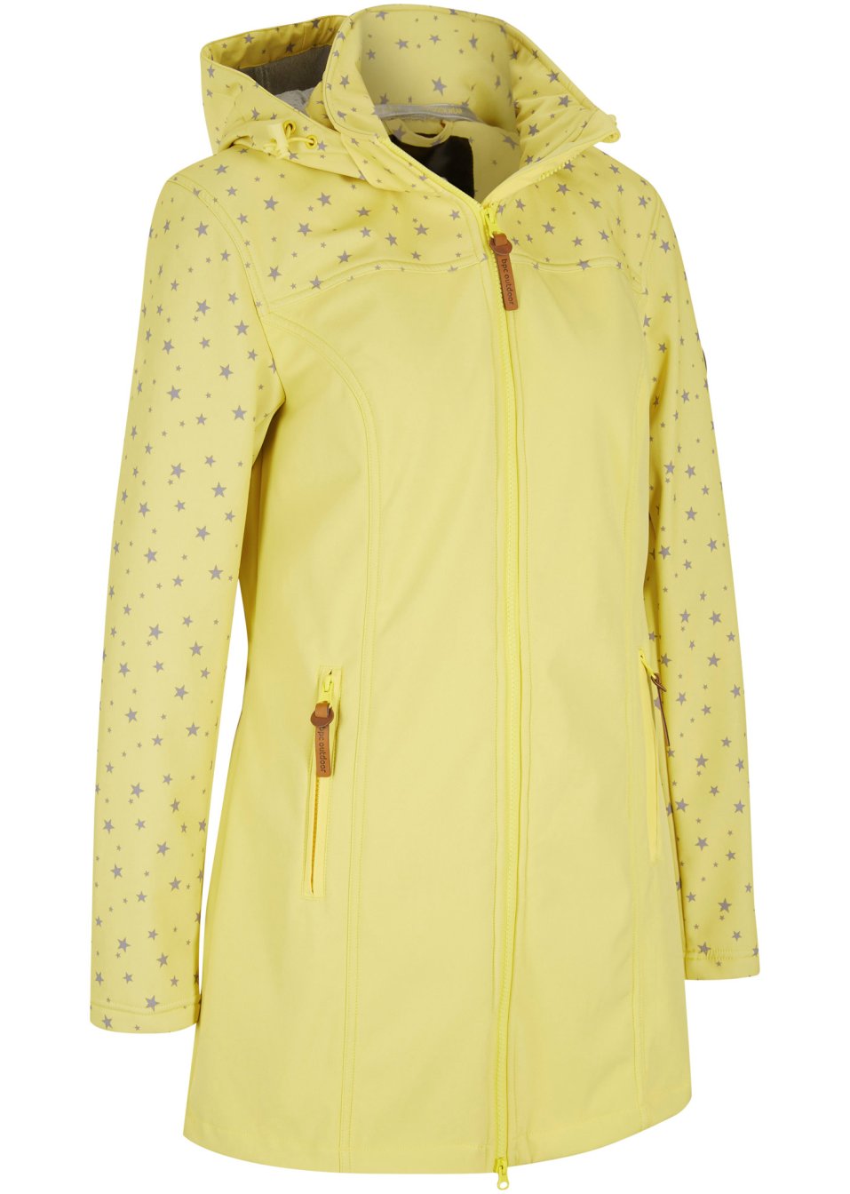 Parka softshell fonctionnelle avec polaire peluche