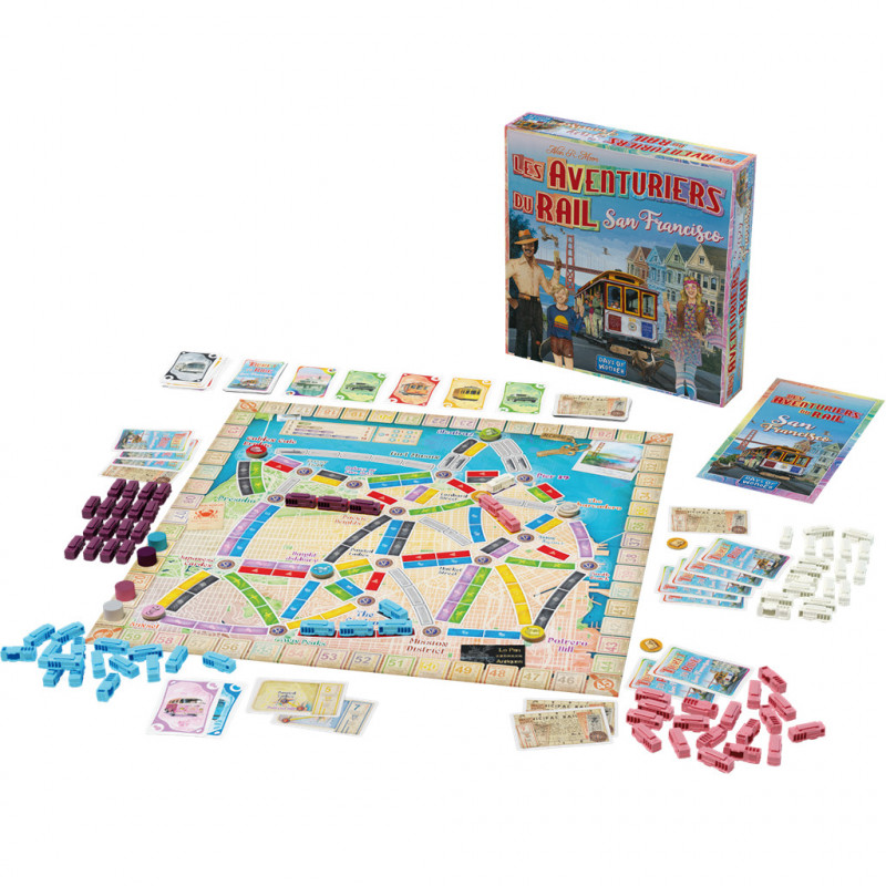 Les aventuriers du Rail : San Francisco