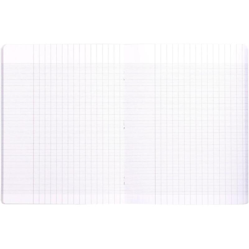 Cahier piqué A4 120 pages grands carreaux - Assortis