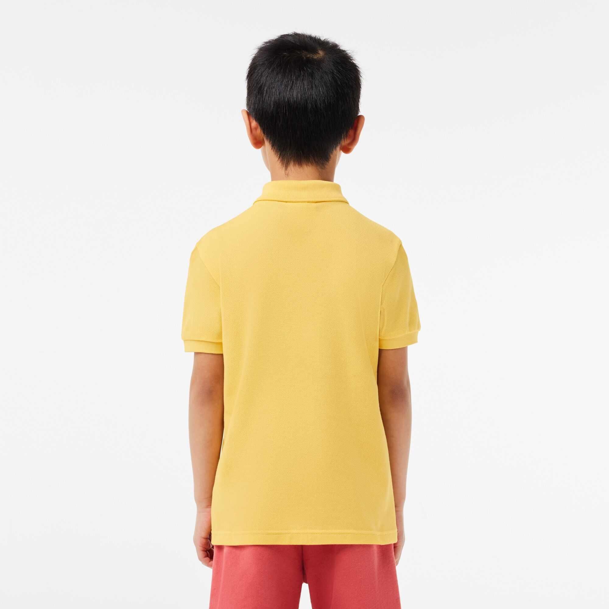 Lacoste Short Sleeve Logo Polo Shirt Juniors