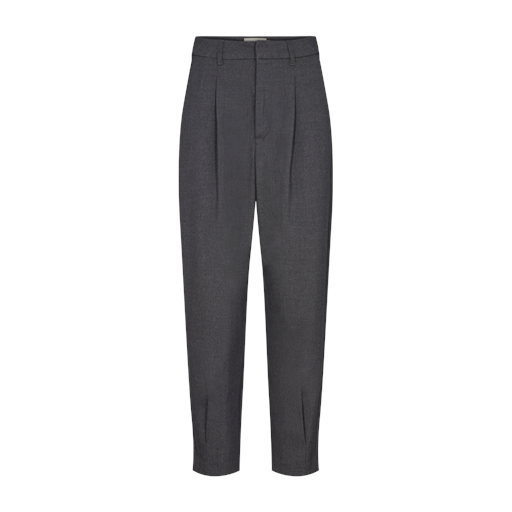 Copenhagen Muse Tailor Ankel Bukser, Med. Grey Melange, S