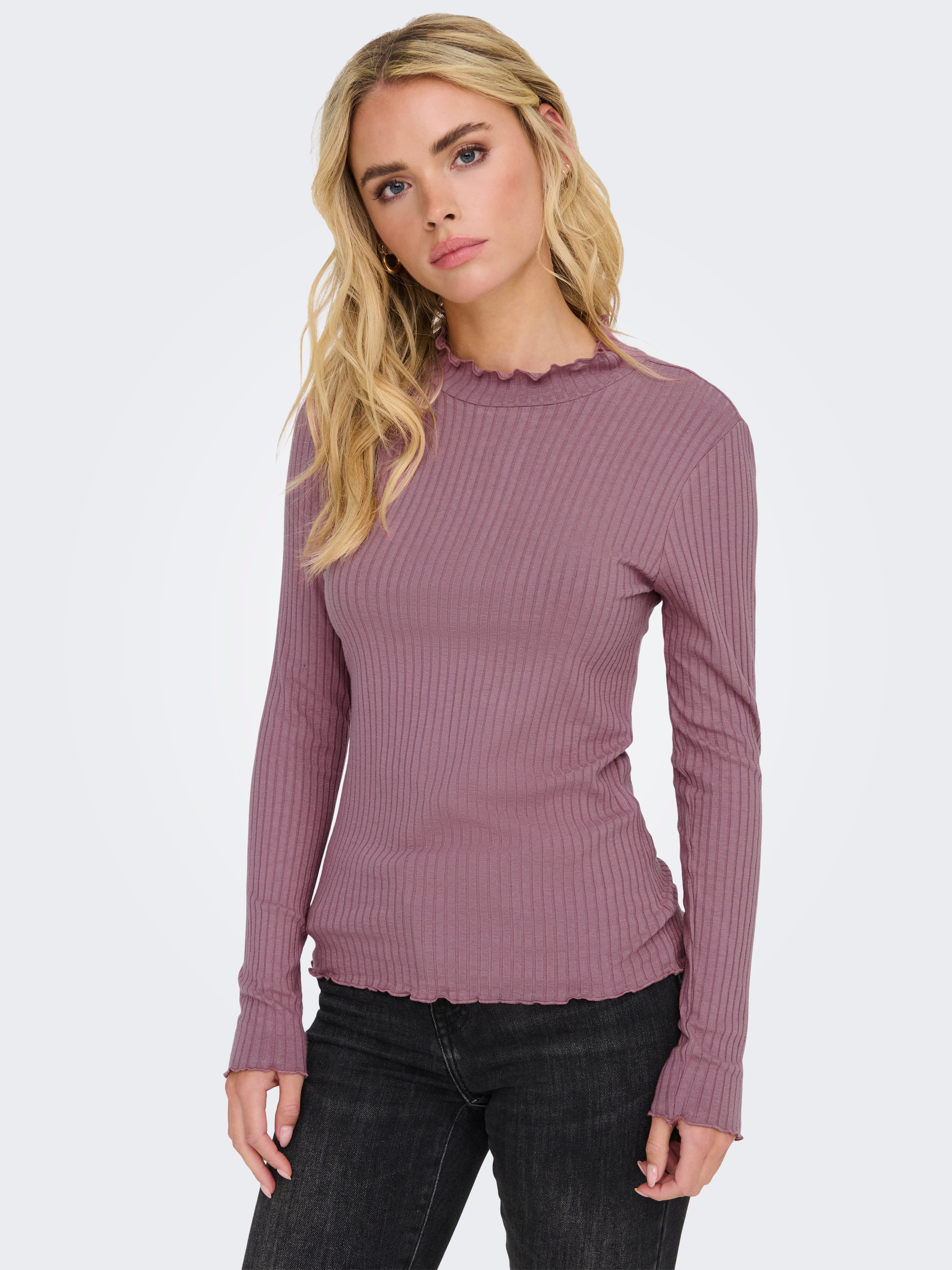 JDYFRANSISKA Top Wistful Mauve