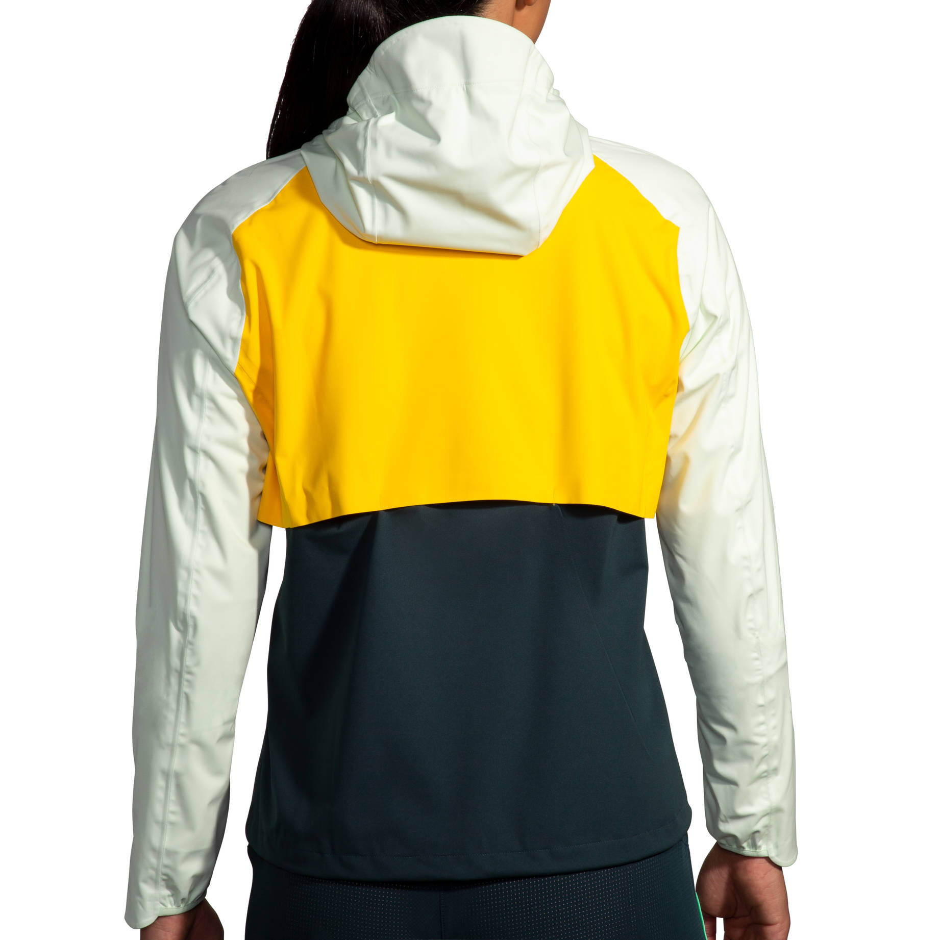 Brooks| Damen Laufjacke mit Kapuze HIGH POINT WATERPROOF JACKET
