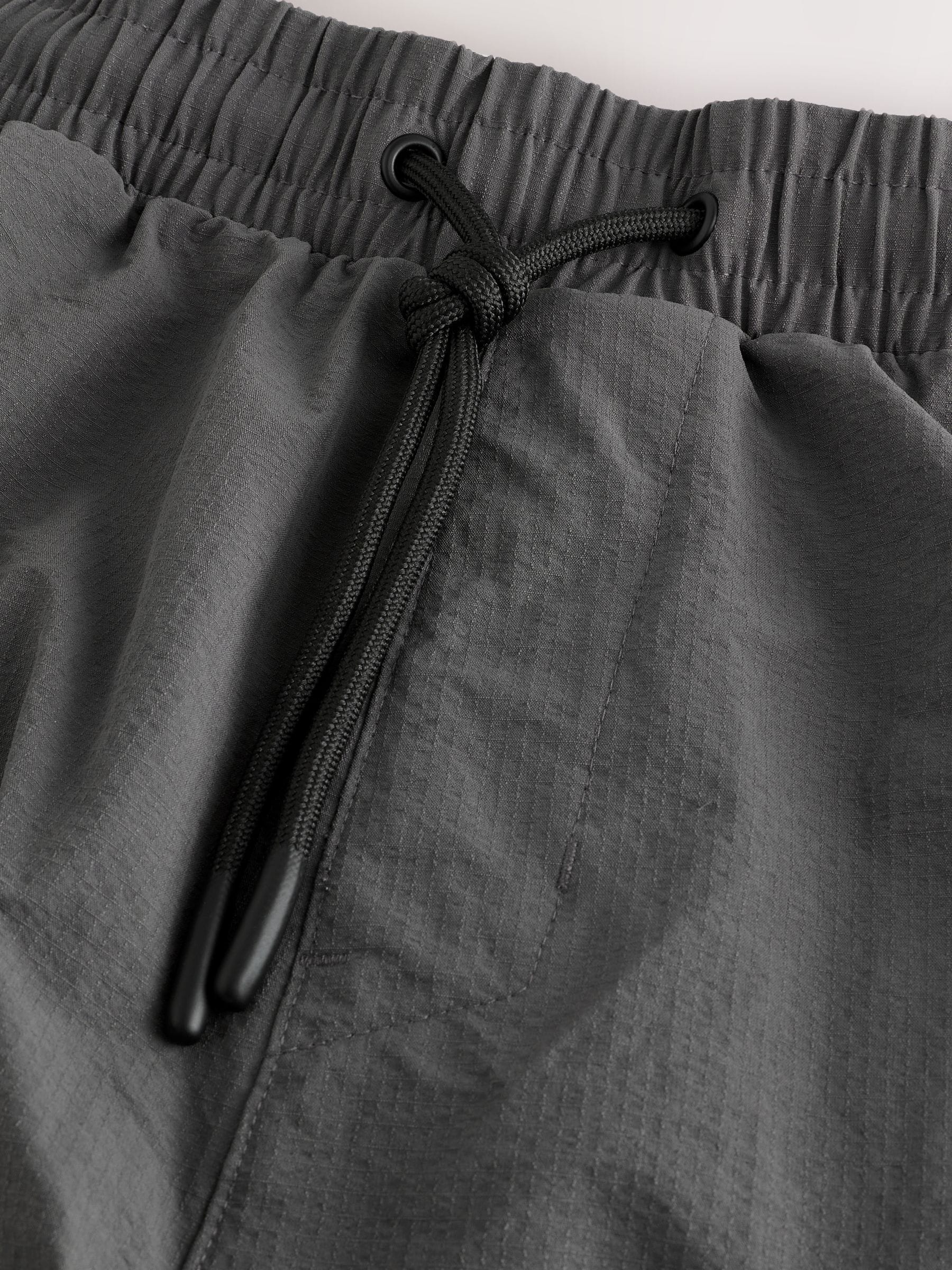 Grijs - Fashion Cargo Swim Shorts