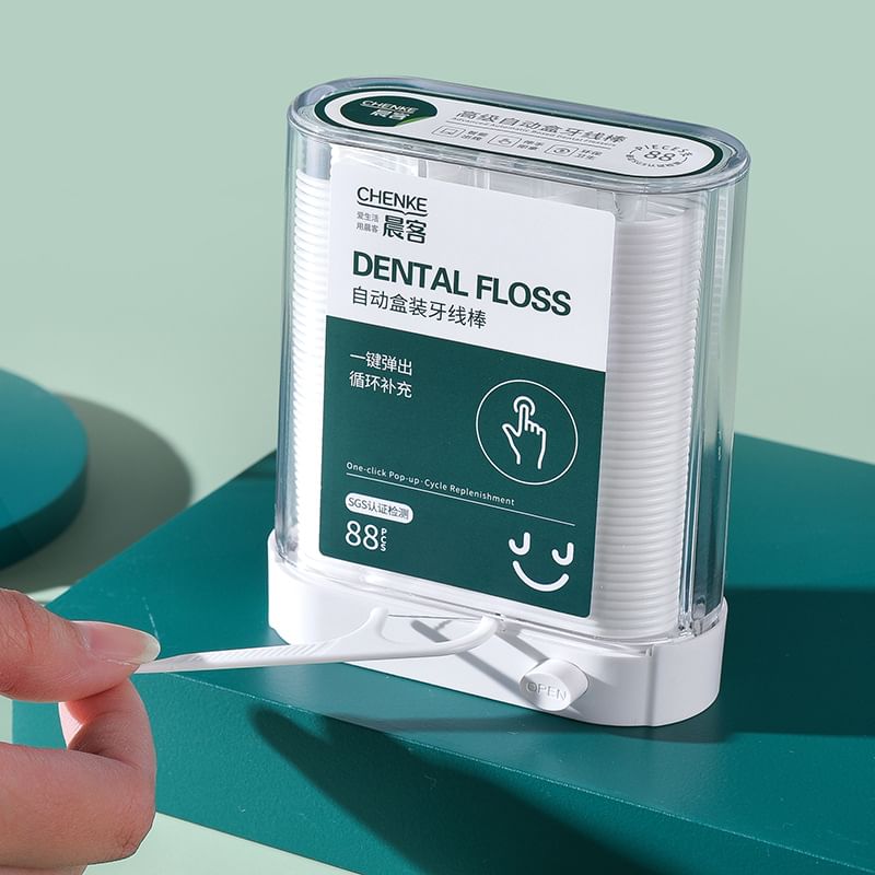 Home Simply - Wegwerpbare tandzijde met plastic steel