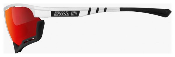 Scicon Sports Aerocomfort SCN PP XL Lunettes De Soleil De Performance Sportive (Scnpp Multimorror Rouge/Luminosité Blanche)