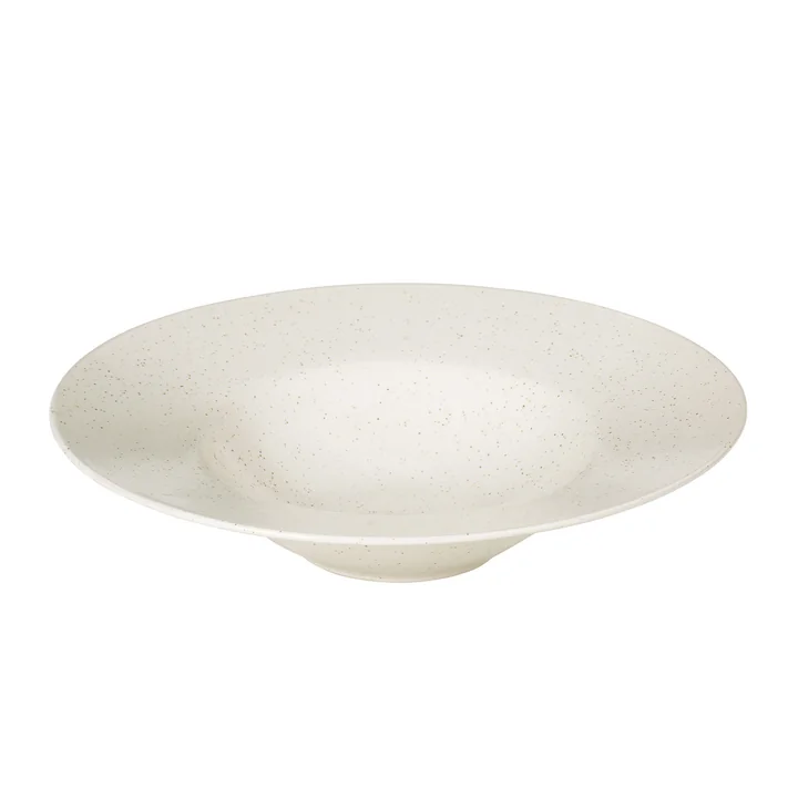 Broste Copenhagen - Nordic Vanilla Pasta Teller tief, Ø 29 cm x H 7 cm