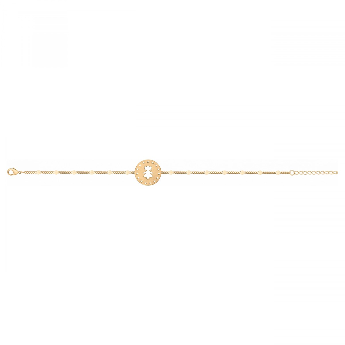 Bracelet souple en Plaqué Or