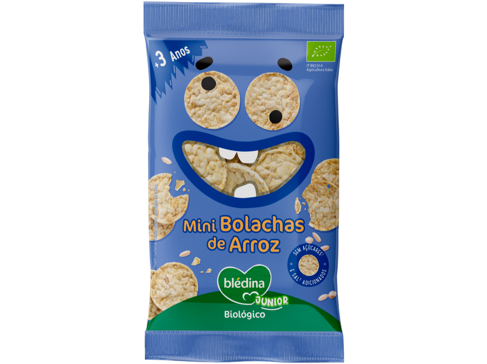 SNACK BLEDINA BIO BOLACHAS DE ARROZ 30G