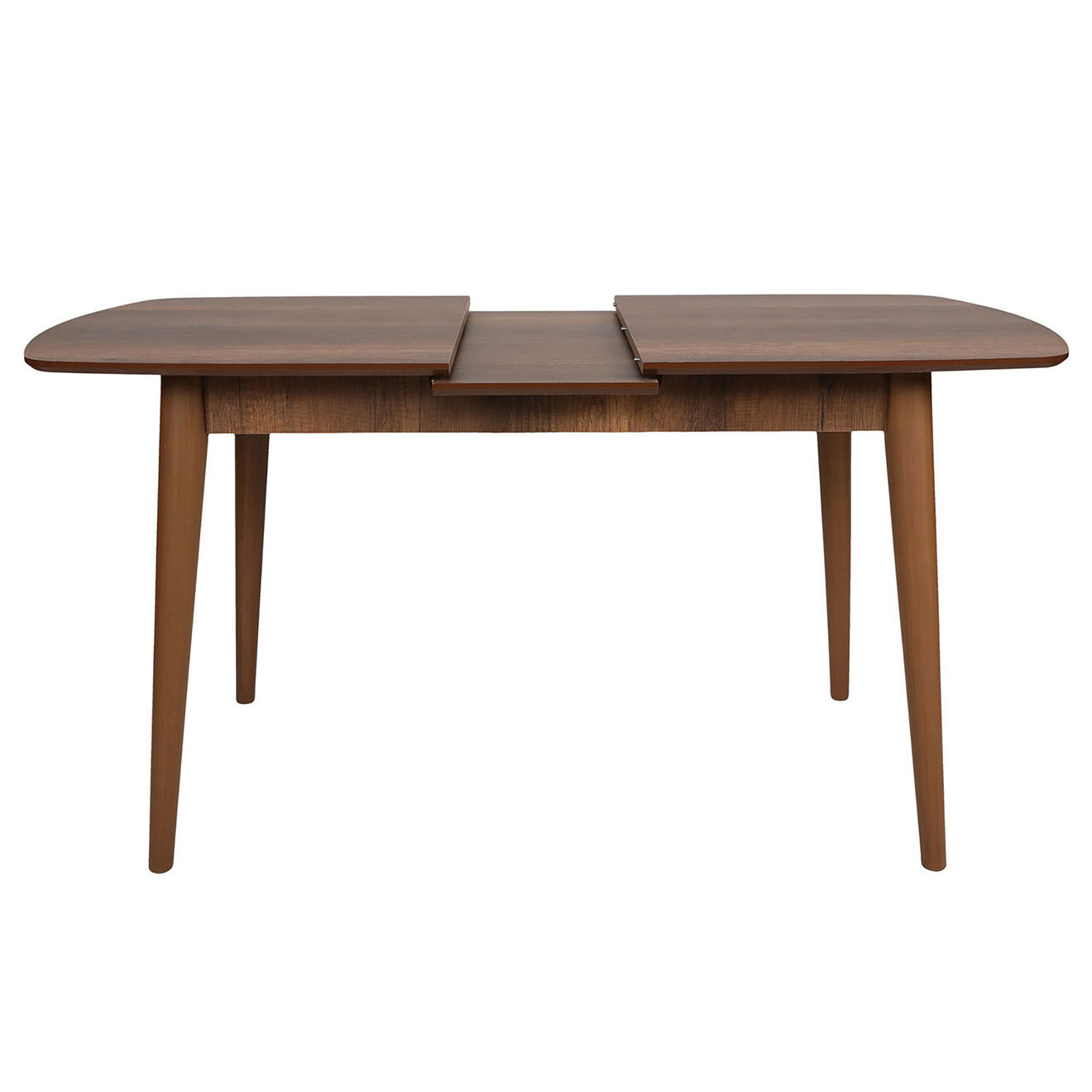 Wooden Art Table à manger Retro marron -130+30x75x80 cm