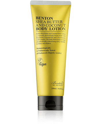 Benton Body Care Shea Butter and Coconut Body Lotion 250ml