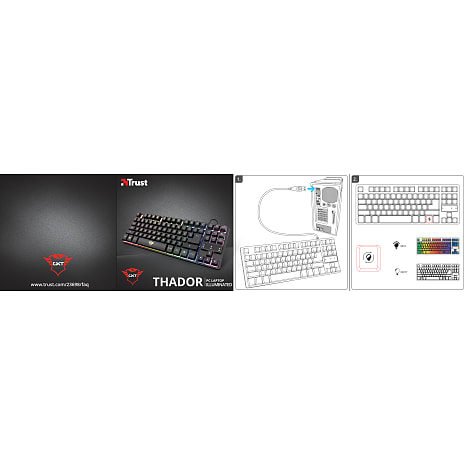 Trust GXT 833 Thado keyboard