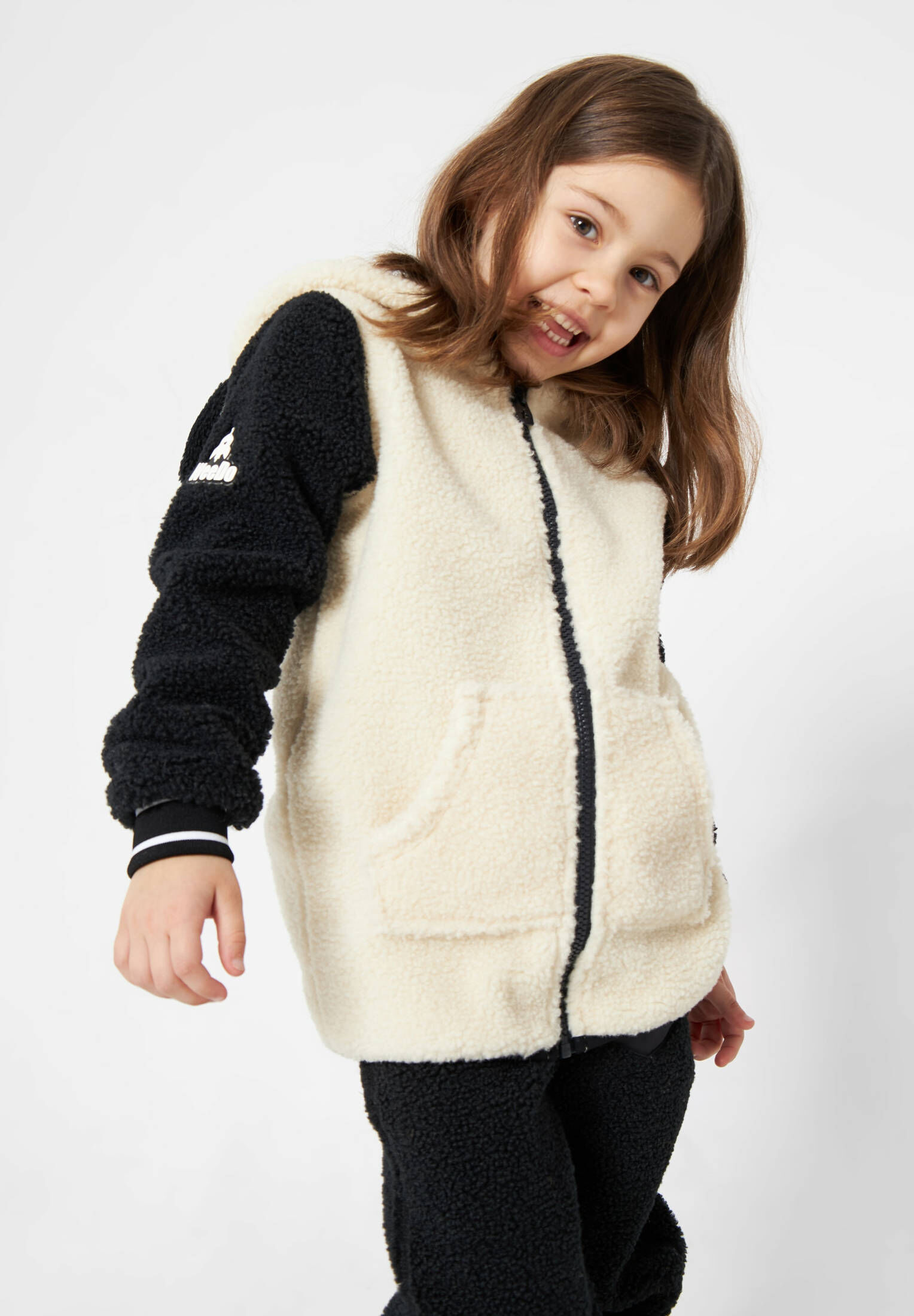 WeeDo| Kinder Fleecejacke PANDO Panda