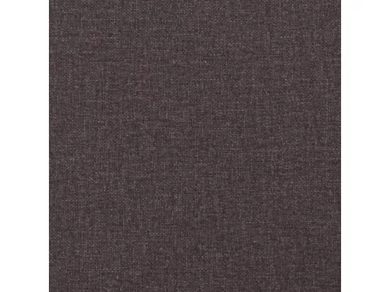 Fauteuil inclinable Marron foncé Tissu