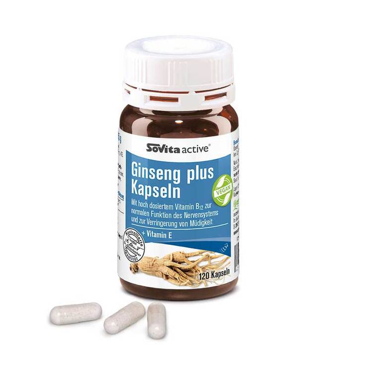 Sovita active Ginseng plus Kapseln, 120 St