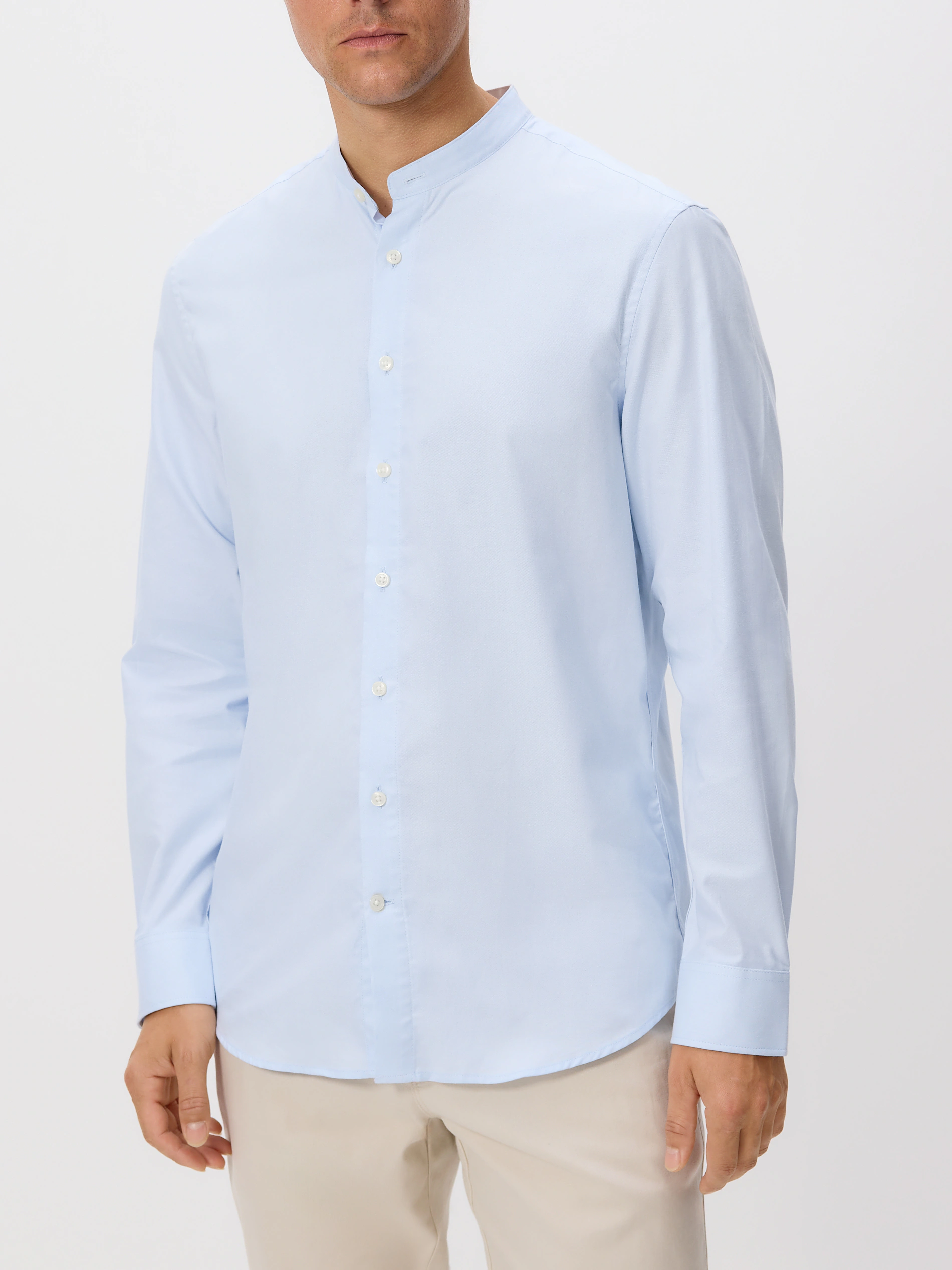 Baumwoll-Hemd im Slim-Fit