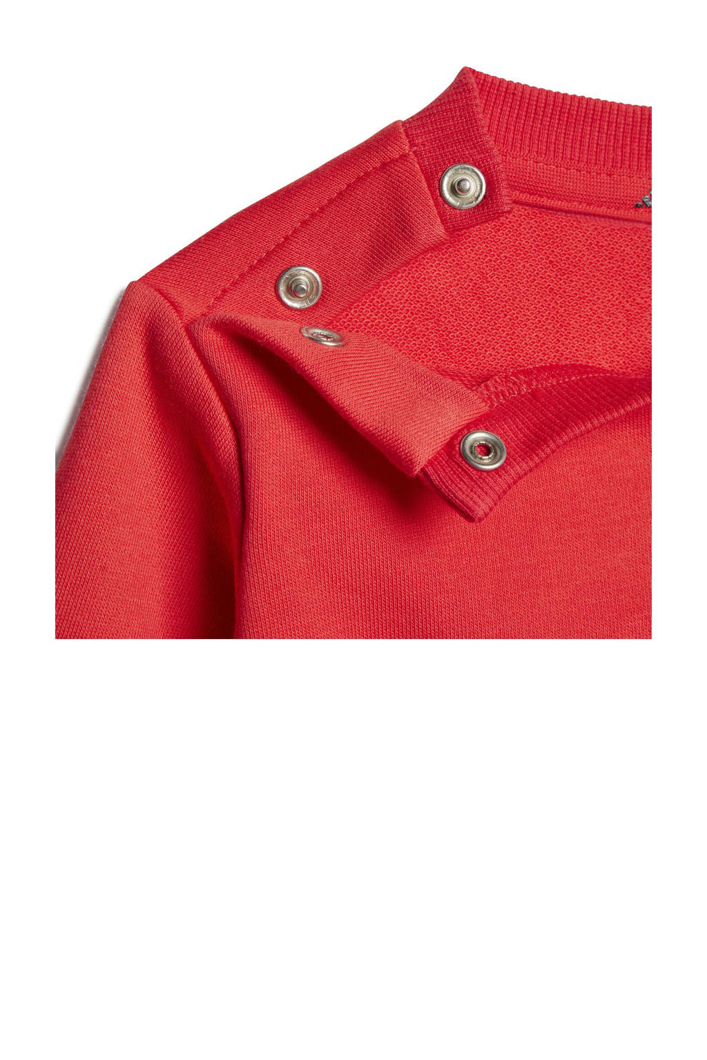 adidas joggingpak rood/zwart