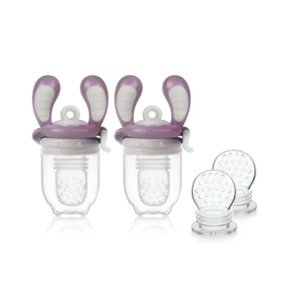 Kidsme food feeder startsæt, lilla - 1 sæt