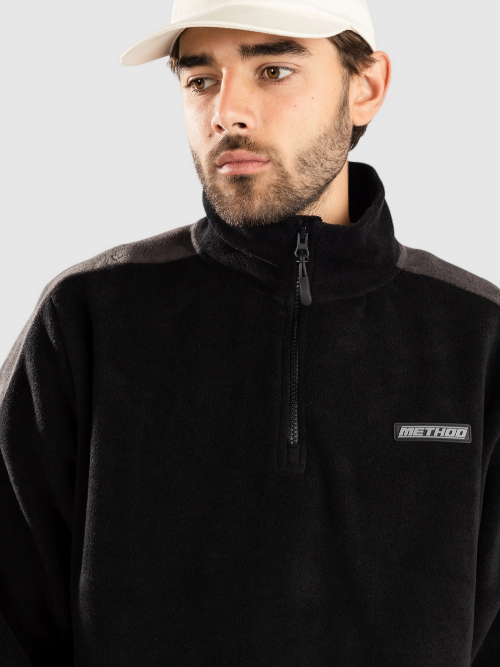 Method Mag Fast Times 1/4 Sweater black/dark gray