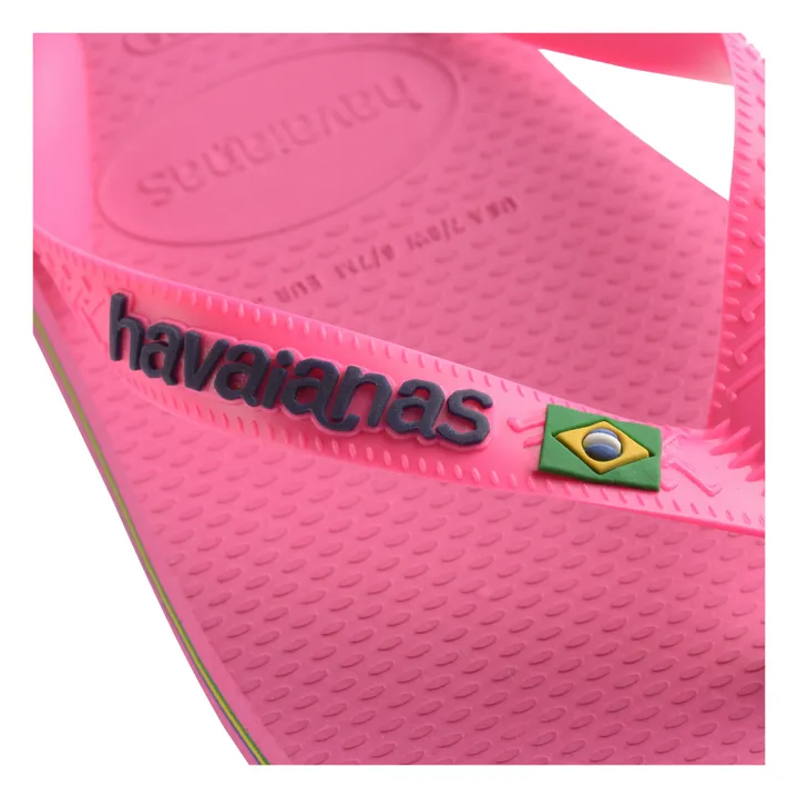 Havaianas Tongs Brasil Logo Néon | Rose