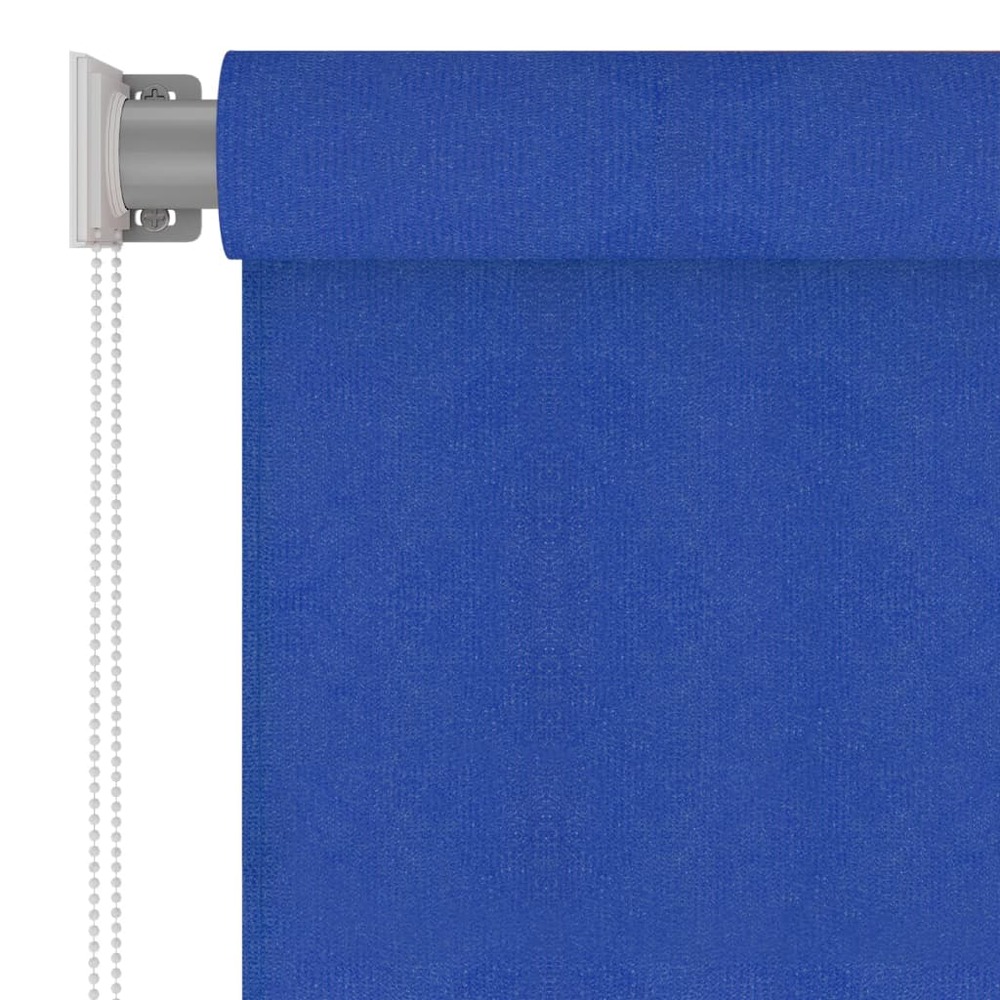 Store roulant d'extérieur 140x230 cm bleu pehd
