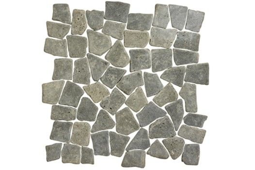 Terre d'Azur Black flat natuursteen mozaiek 30x30