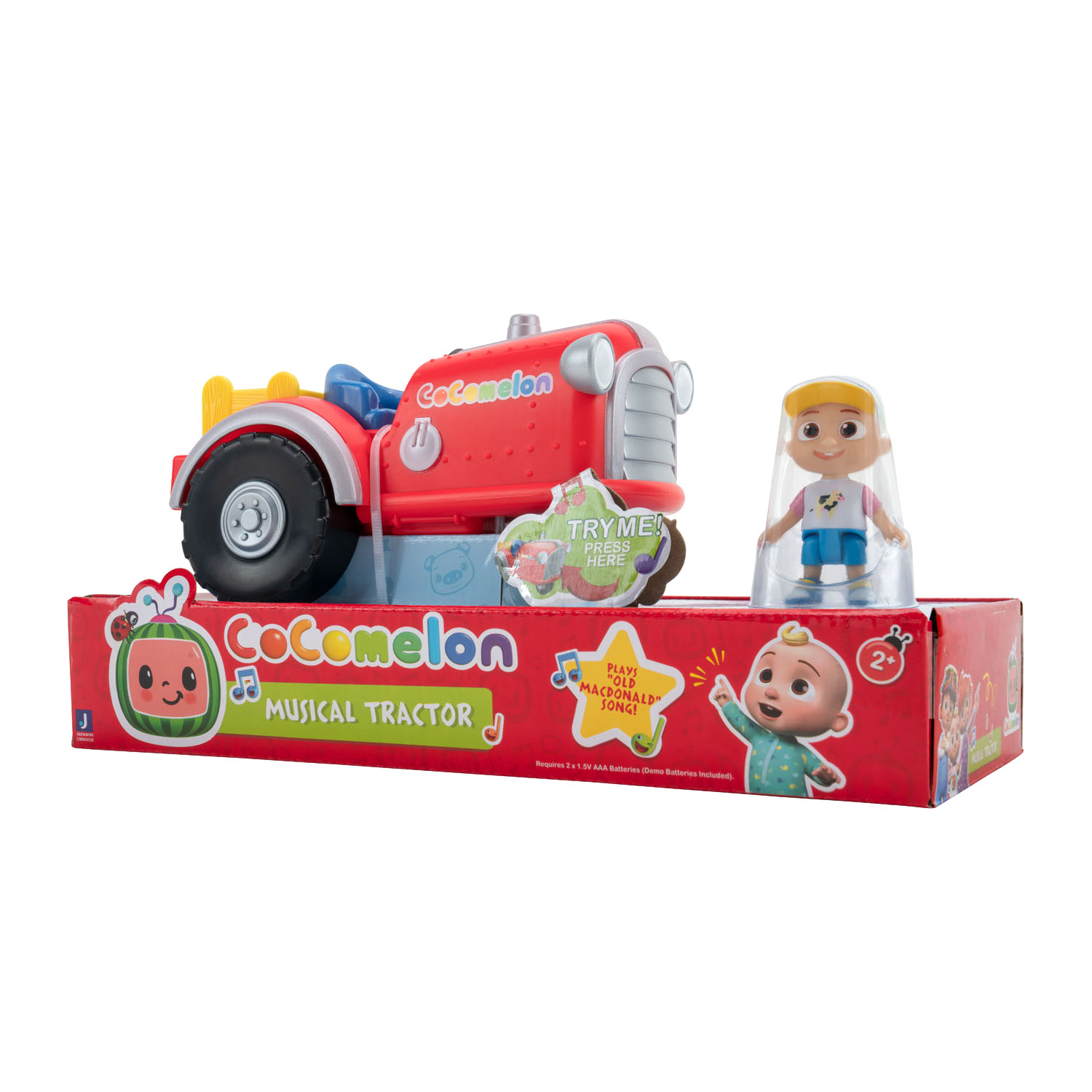 CoComelon Tractor met Speelfiguur