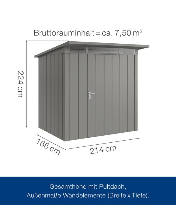 Hörmann Metallgerätehaus Juno JPD4 M-Sk