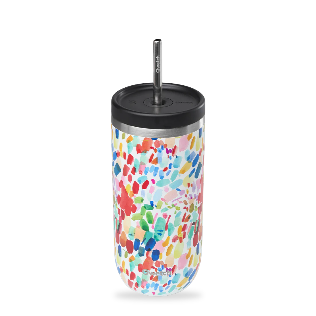 Cold Cup isotherme - Bouchon Noir        &ndash;        Qwetch