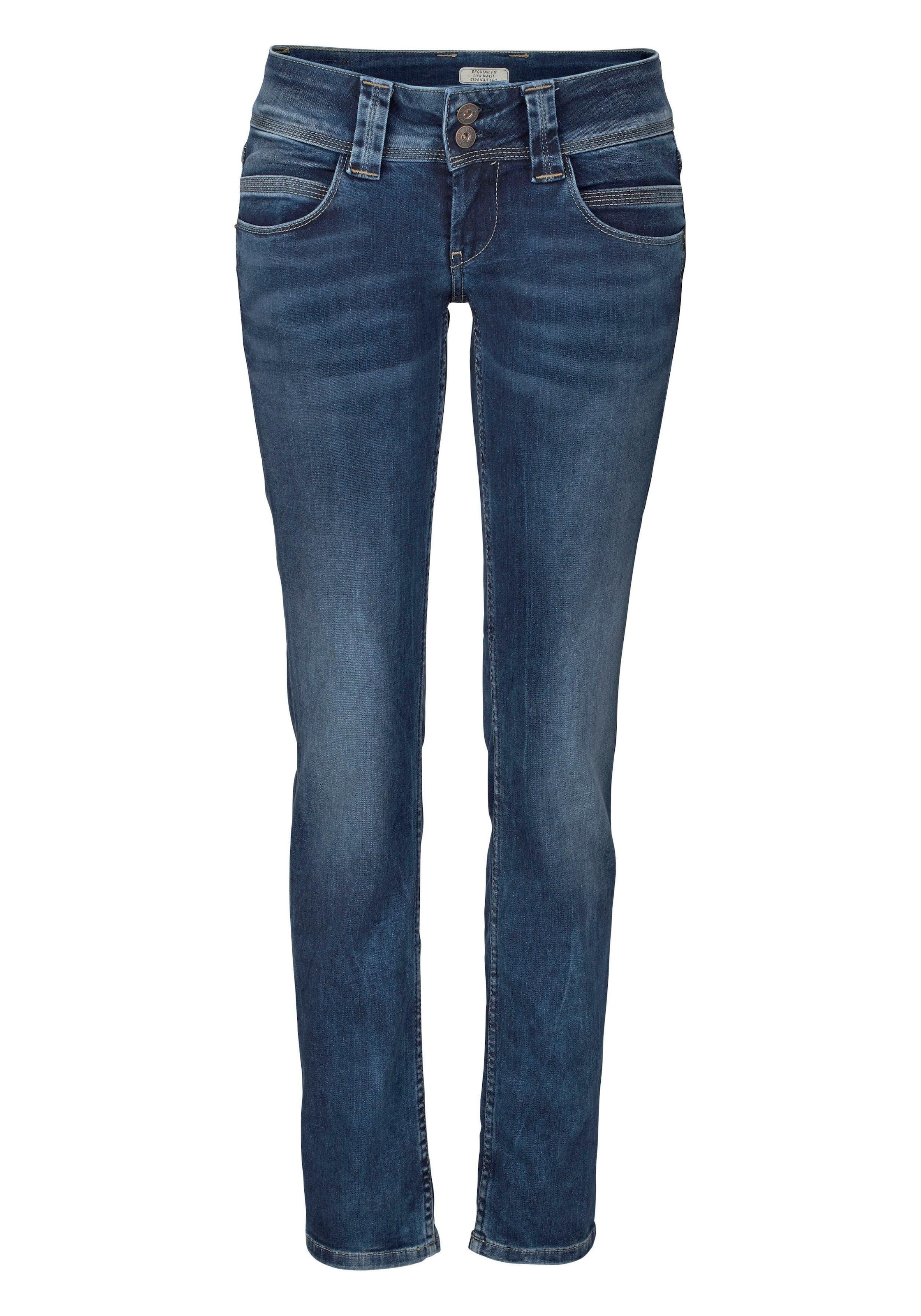 Pepe Jeans Straight-Jeans »VENUS«, mit schmalem Bein