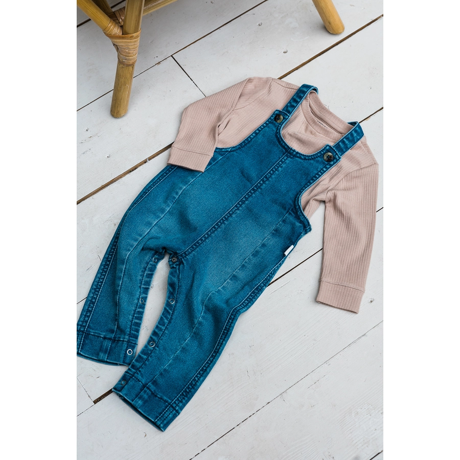 Noppies Latzhose Bacliff Light Aged Blue
