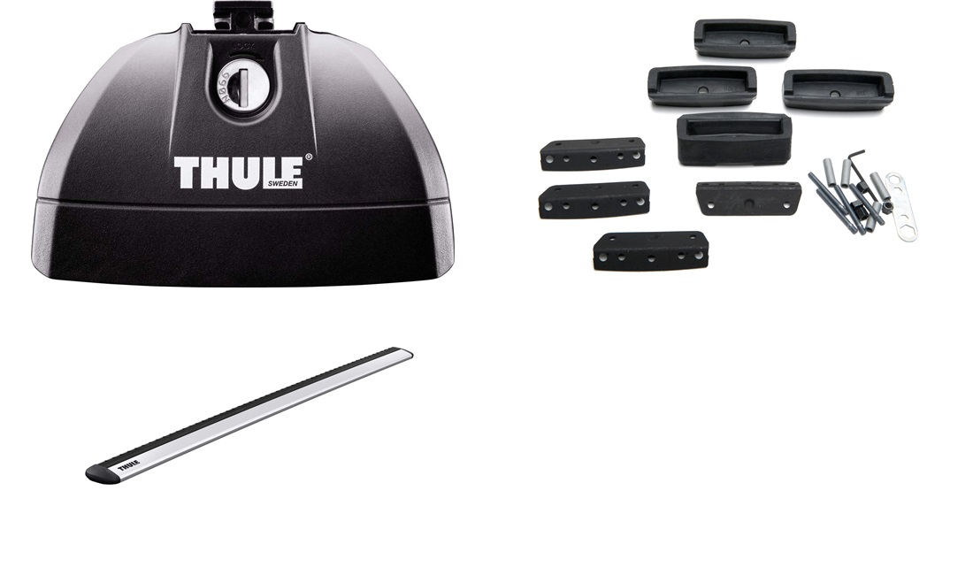 Tagbøjler, Thule WingBar EVO Grå