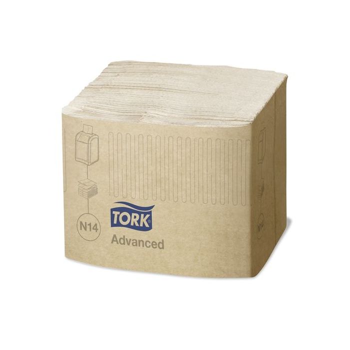 Tork servetten N14 12830 Xpressnap fit dispenserservet 21.3x16.5cm 2-laags naturel doos 4320 stuks (12830)