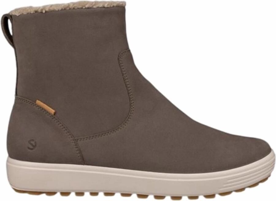 ECCO Boots Women Soft 7 Tred Dark Clay