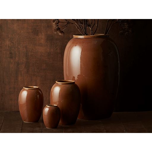 Bitz Vase, Amber