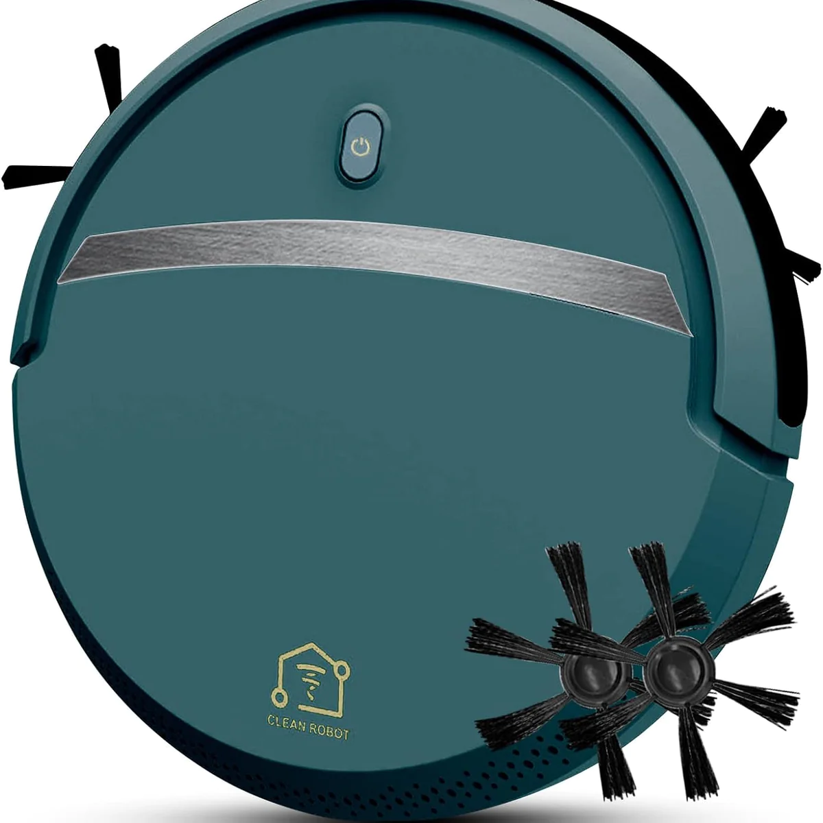 Aspirateur Robot 3 en 1 Rechargeable par USB noir vert Vendos85