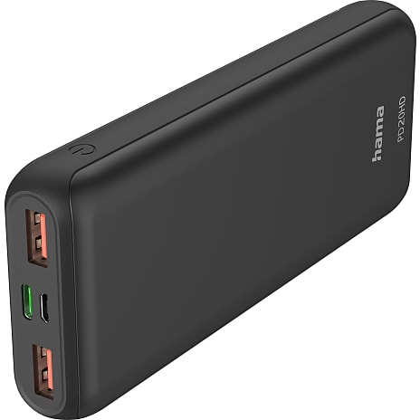 Hama PD powerbank 20.000 mAh - antracit