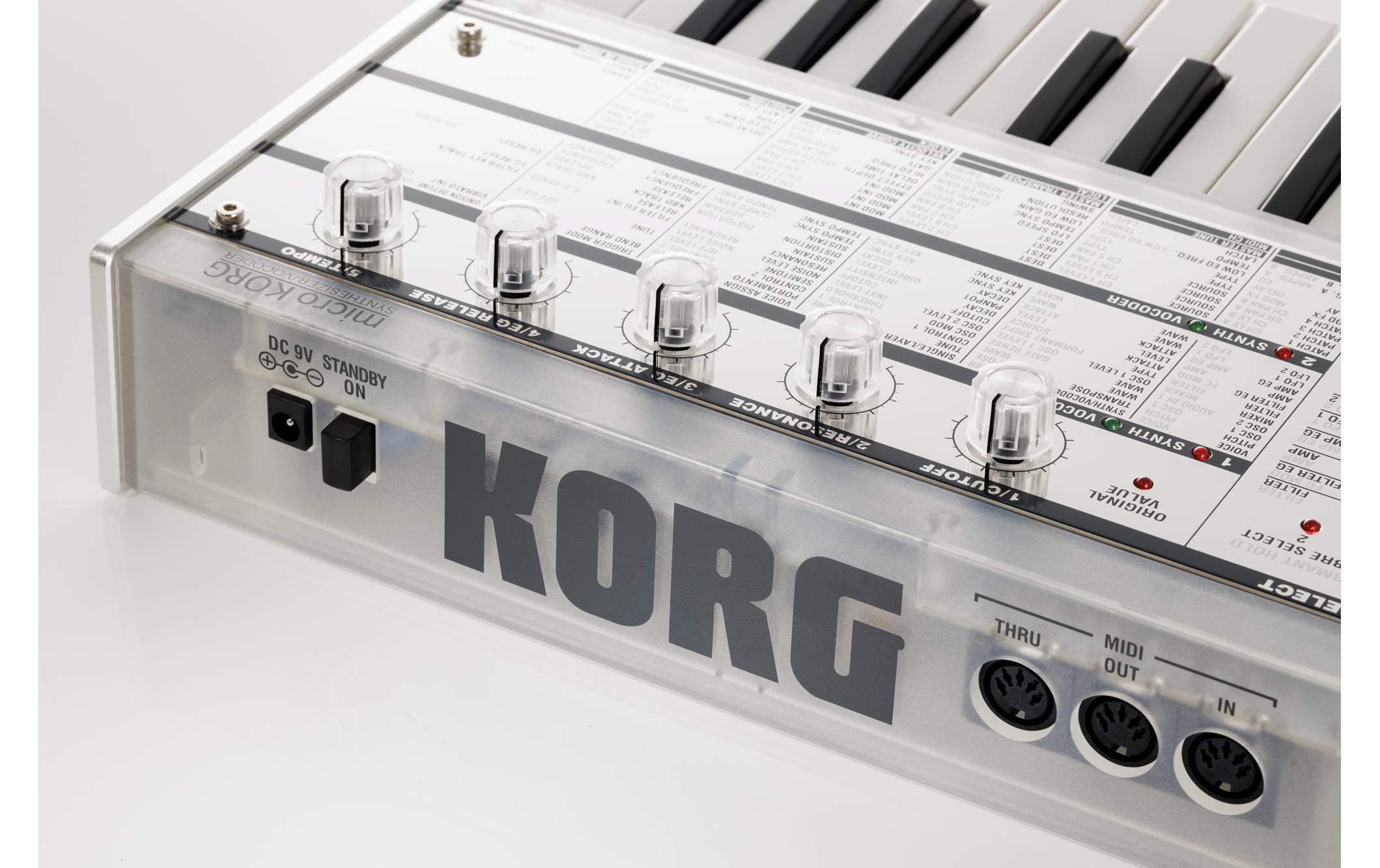 Synthesizer microKORG Crystal – Limited Edition<br>Kompakt-Synthesizer mit Analog Modeling Klangerzeugung