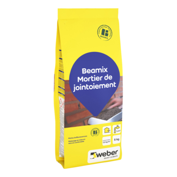 Weber Beamix voegmortel 331 lichtgrijs 5 kg