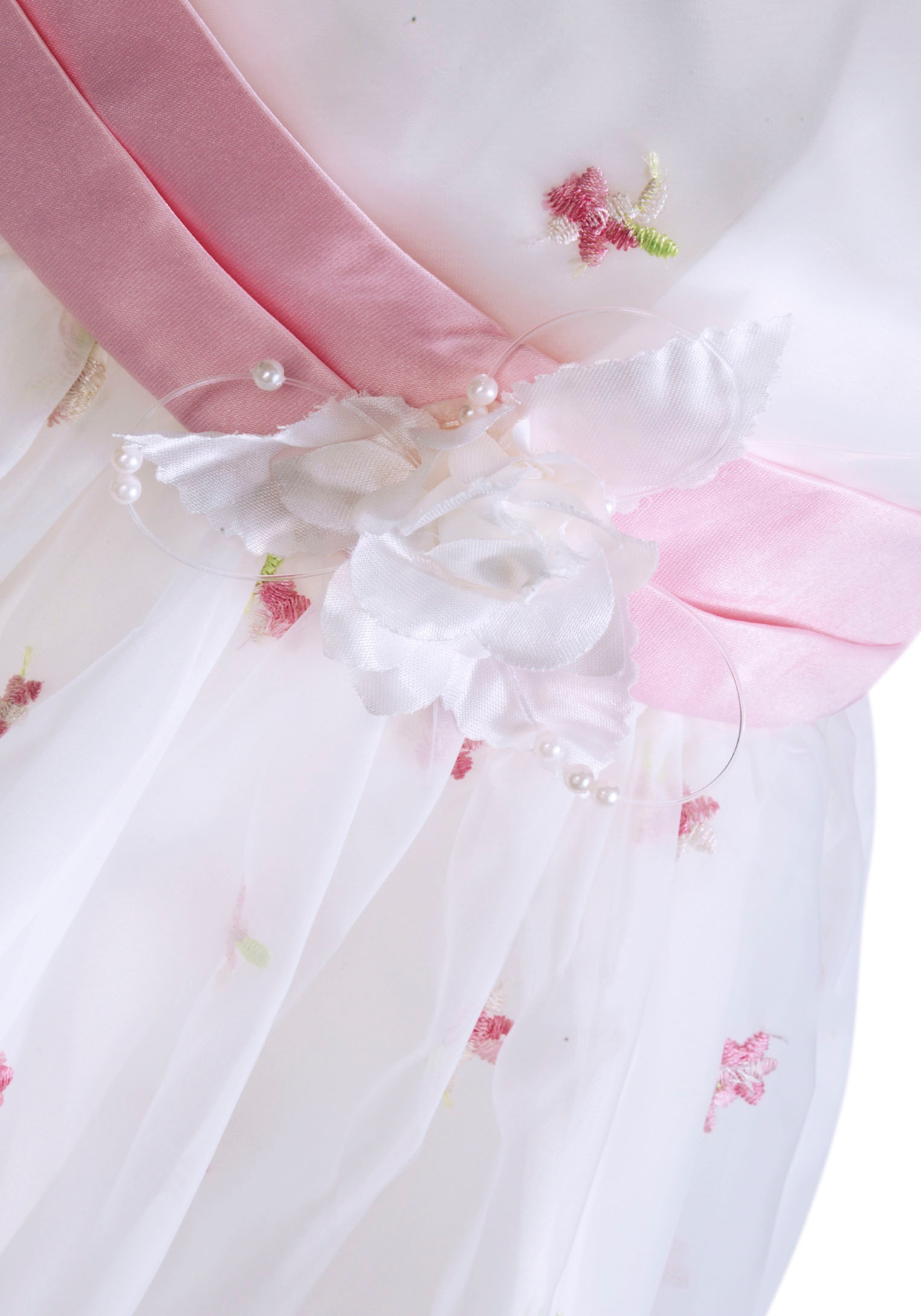 happy girls Taufkleid »dress« mit wunderschönem, allover-besticktem Tüll