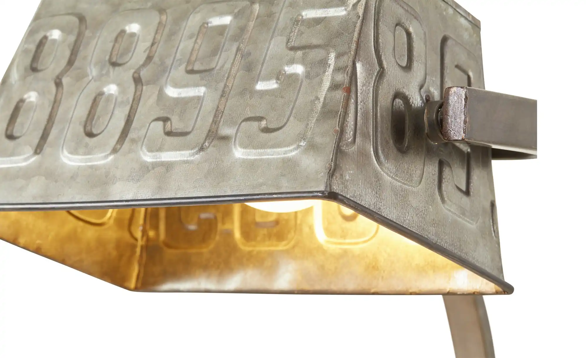 Tischleuchte, 1-flammig, Metallschirm