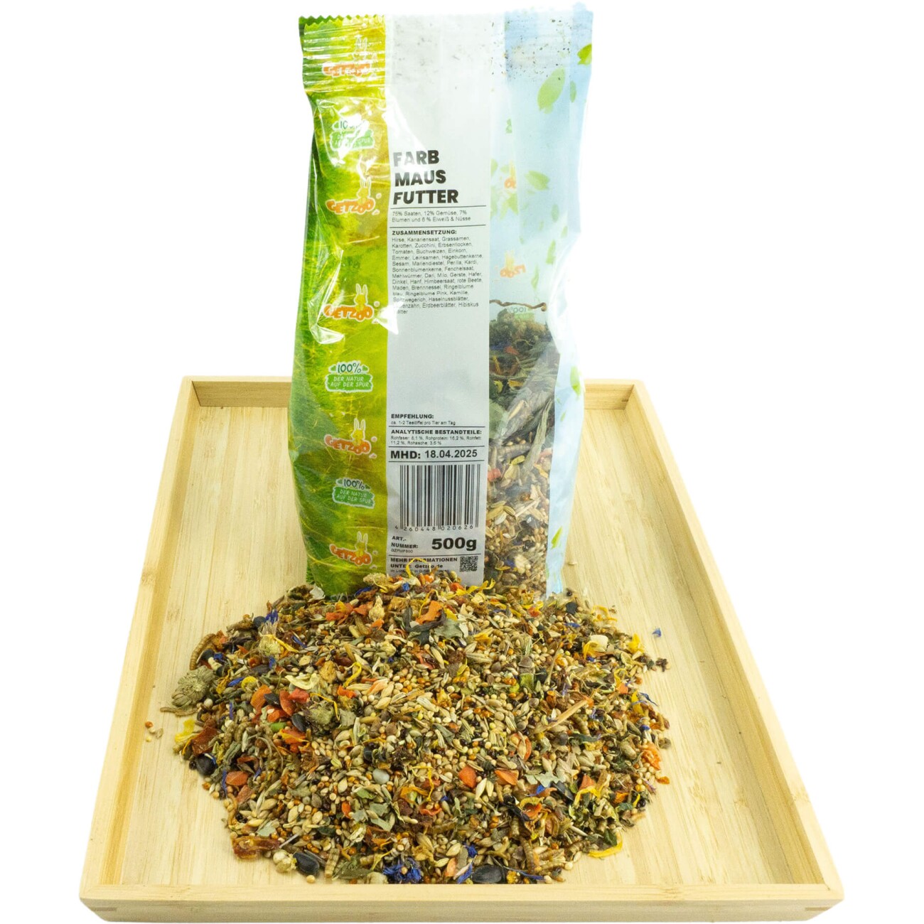 Getzoo Farbmausfutter 500g
