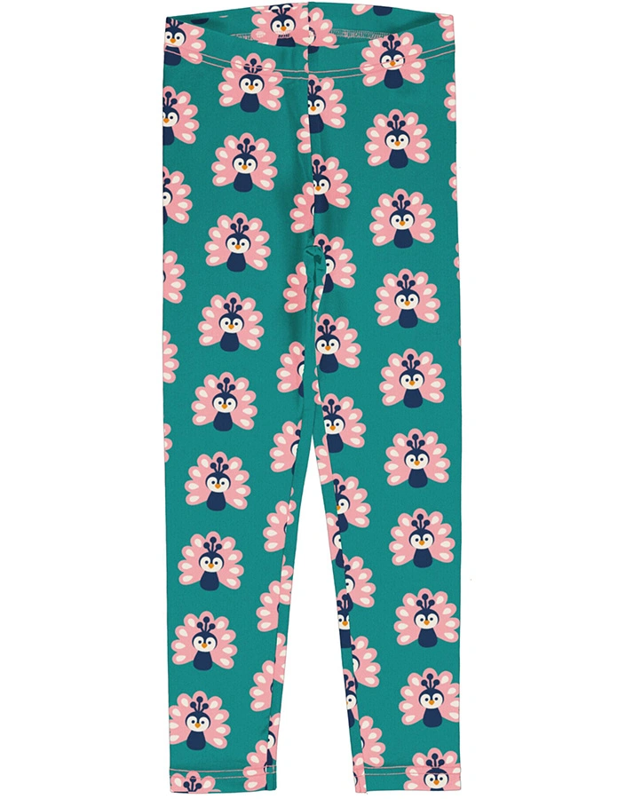 Leggings PEACOCK in türkis