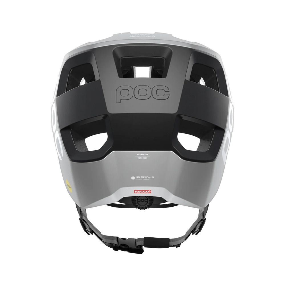 Poc KORTAL RACE MIPS - Casque VTT argentite silver/uranium black matt