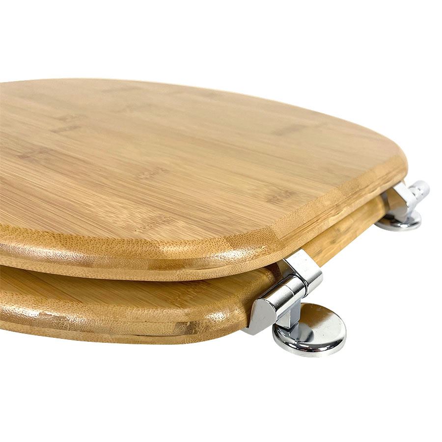 WC-Sitz aus Bambusholz