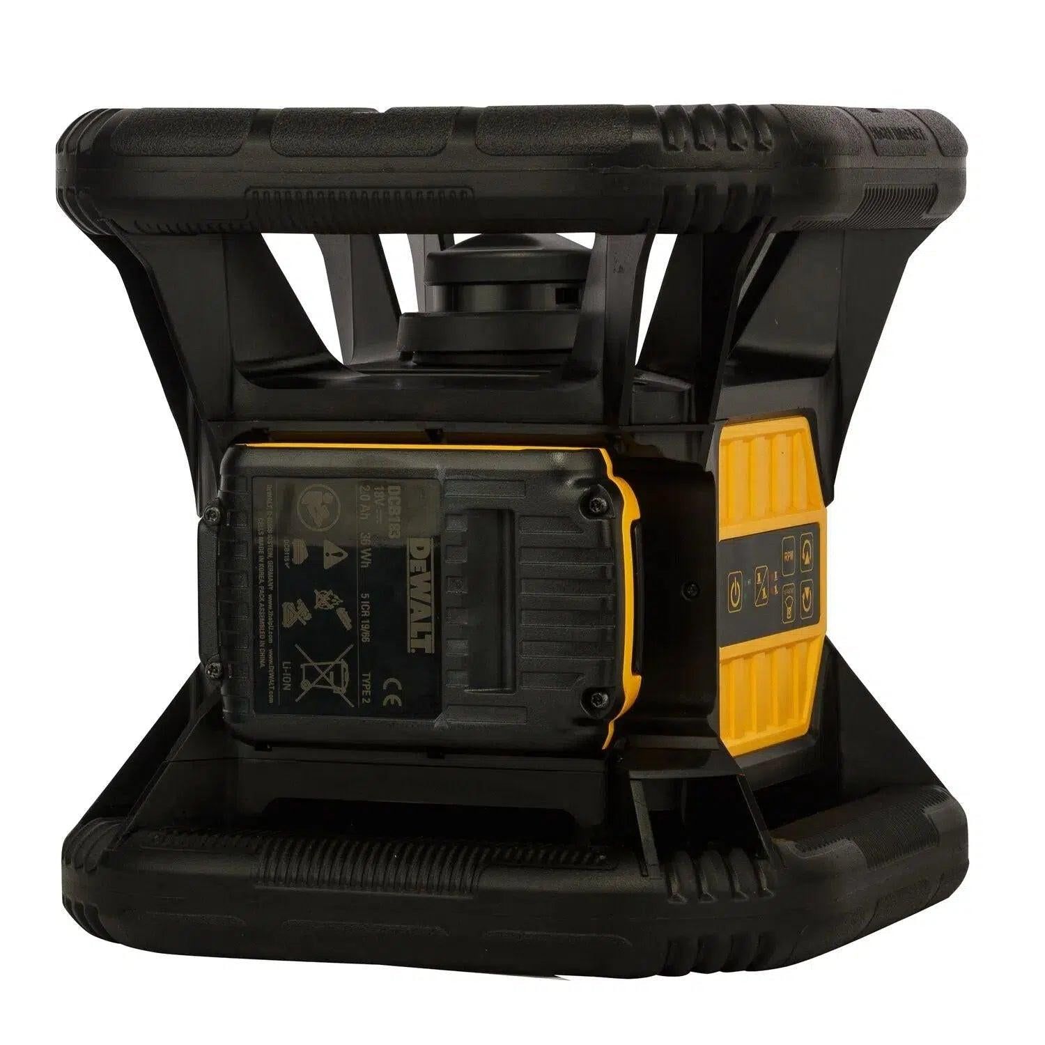 DeWALT DCE074D1R-SET Volautomatische roterende laser rood   statief   meetlat 18V XR 2.0Ah in TSTAK