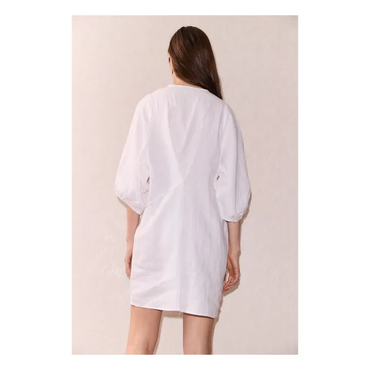Deiji Studios Robe Thread Line Lin | Blanc