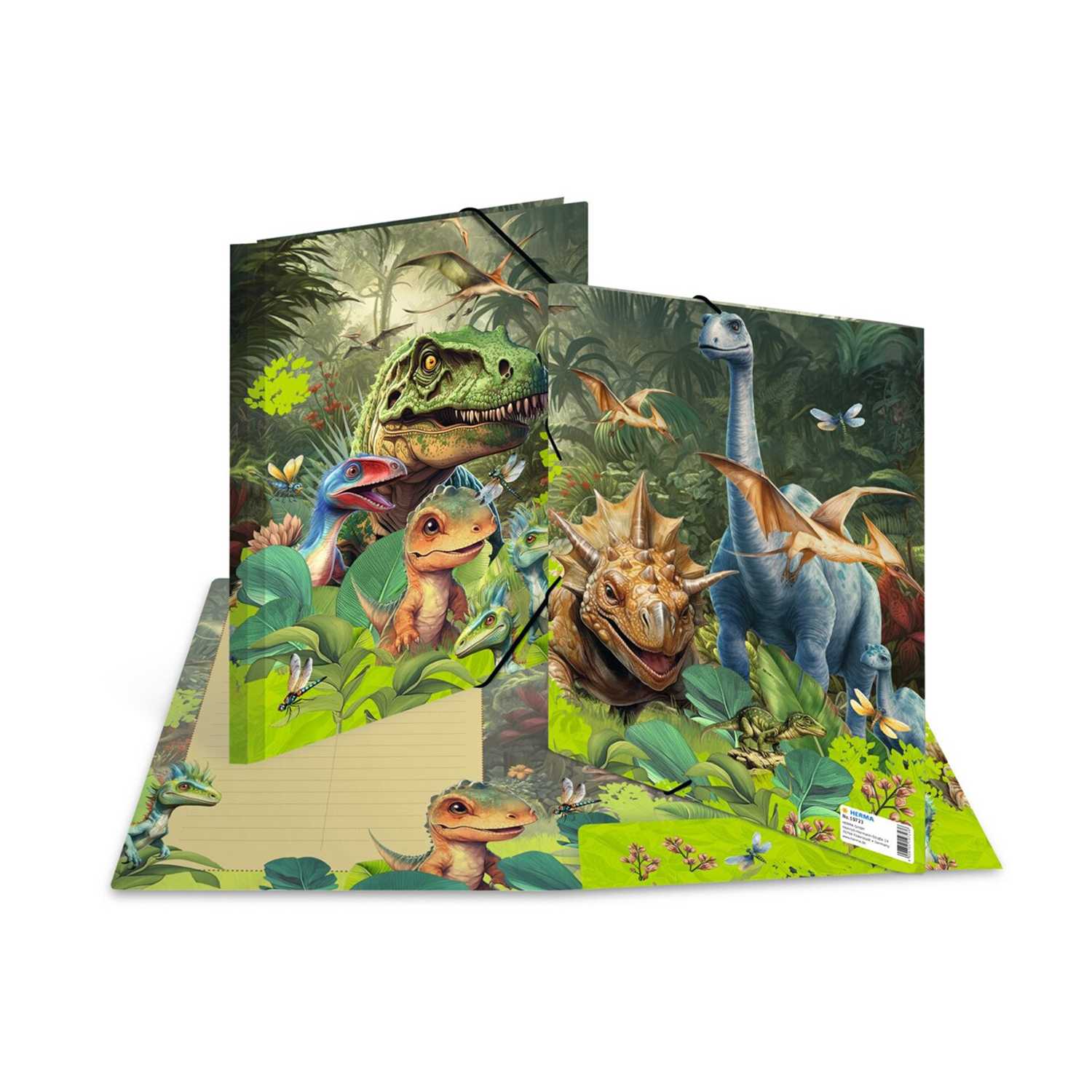 Sammelmappe Dino World A4 Karton