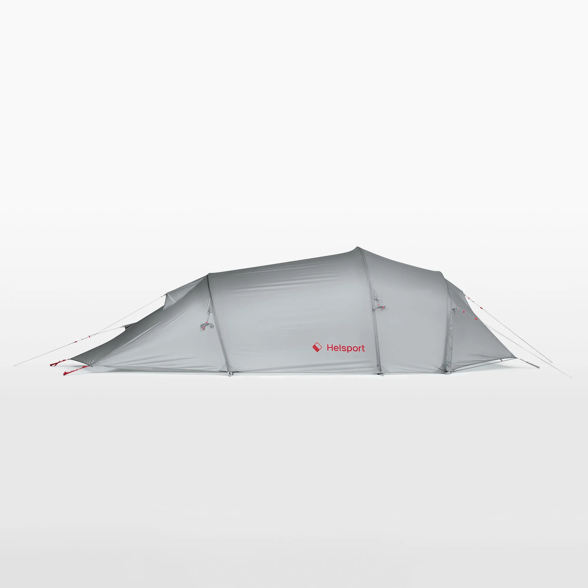 Helsport Explorer Lofoten Pro 3 Tent Stone Grey/Ruby Red