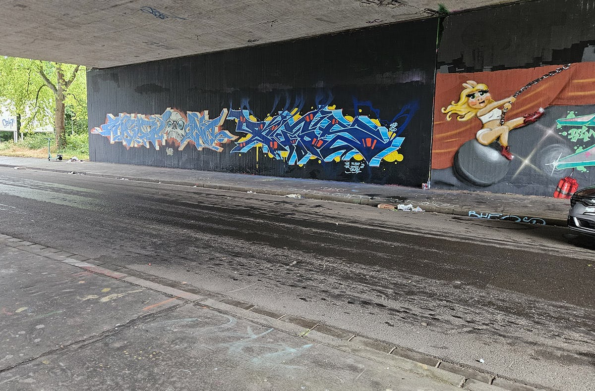 Graffiti Workshop Wiesbaden-Biebrich für 2